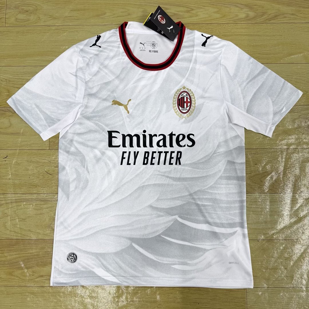 AAA Quality AC Milan 26/27 Away White Soccer Jersey
